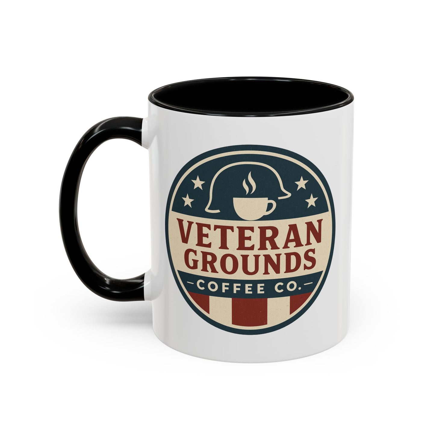 Veteran Grounds Coffee Mug - Unique Gift for Veterans, Cozy Coffee Lover's Mug, Perfect for Holidays & Special Occasions, 11oz & 15oz