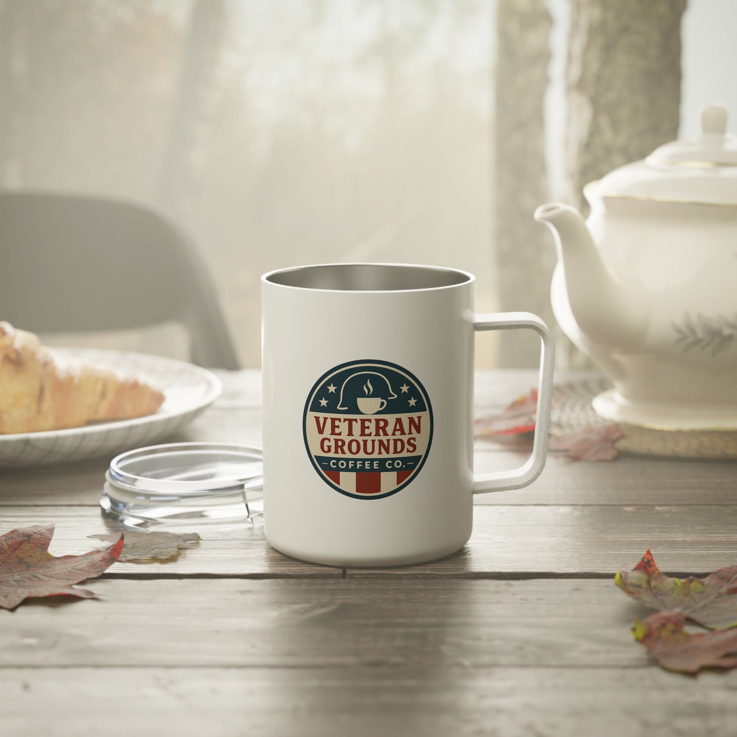 Veteran Coffee Mug | Insulated 10oz Mug for Military Fans, Gift for Veterans, Coffee Lovers, Personalized Drinking Cup, Holiday Gift